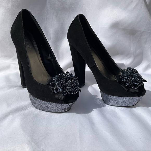 Bundle - Aldo - Printers 4” platform heel - Size EU 37 / US 6.5 - Deep B… - Picture 3 of 9